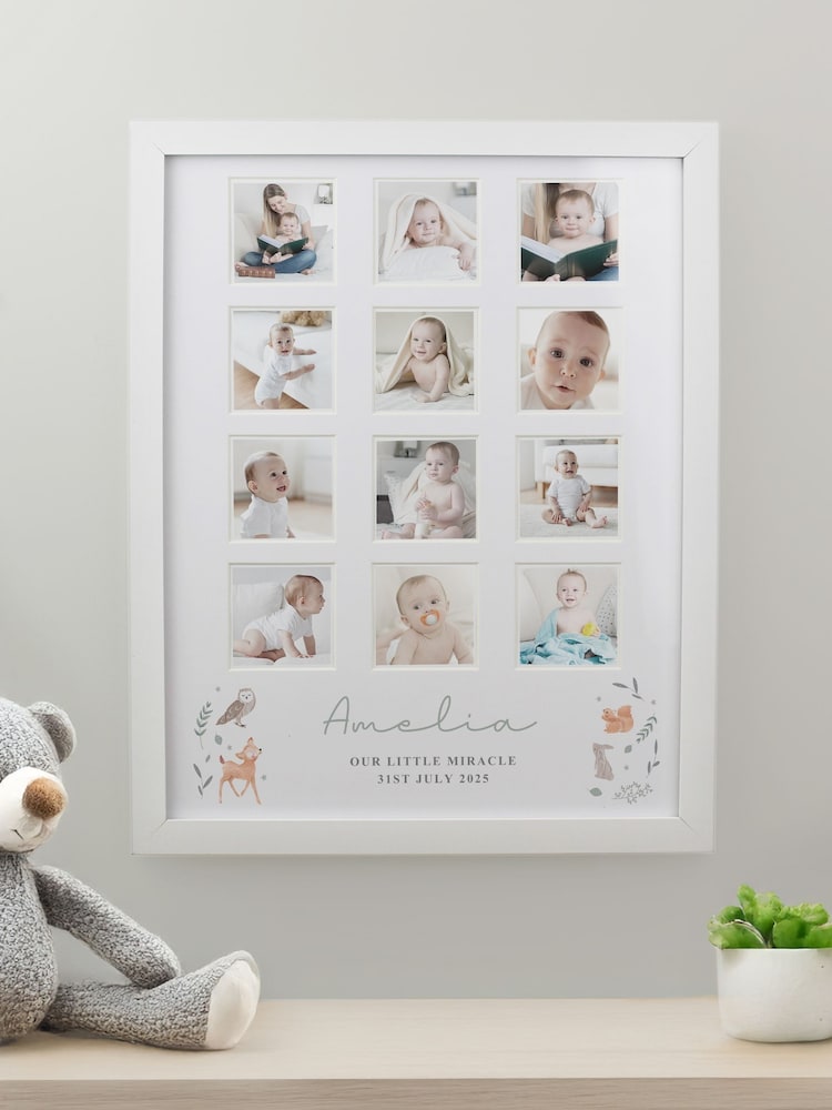 Personalised Woodland Animal Photo Frame by PMC - Image 1 of 5