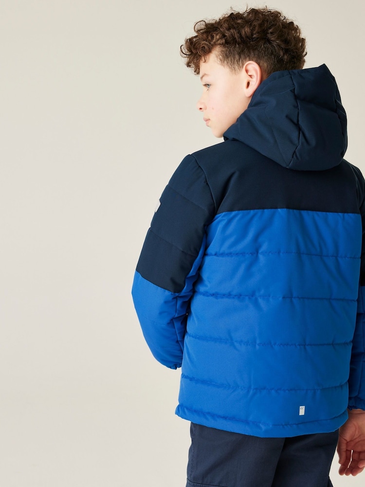 Regatta Blue Lofthouse Heavyweight Water Repellent Jacket - Image 2 of 8 Regatta Blue Lofthouse Heavyweight Water Repellent Jacket - Image 2 of 8