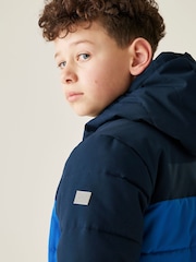 Albastru - Regatta Lofthouse Heavyweight Water Repellent Jacket - Imaginea 4 din 8