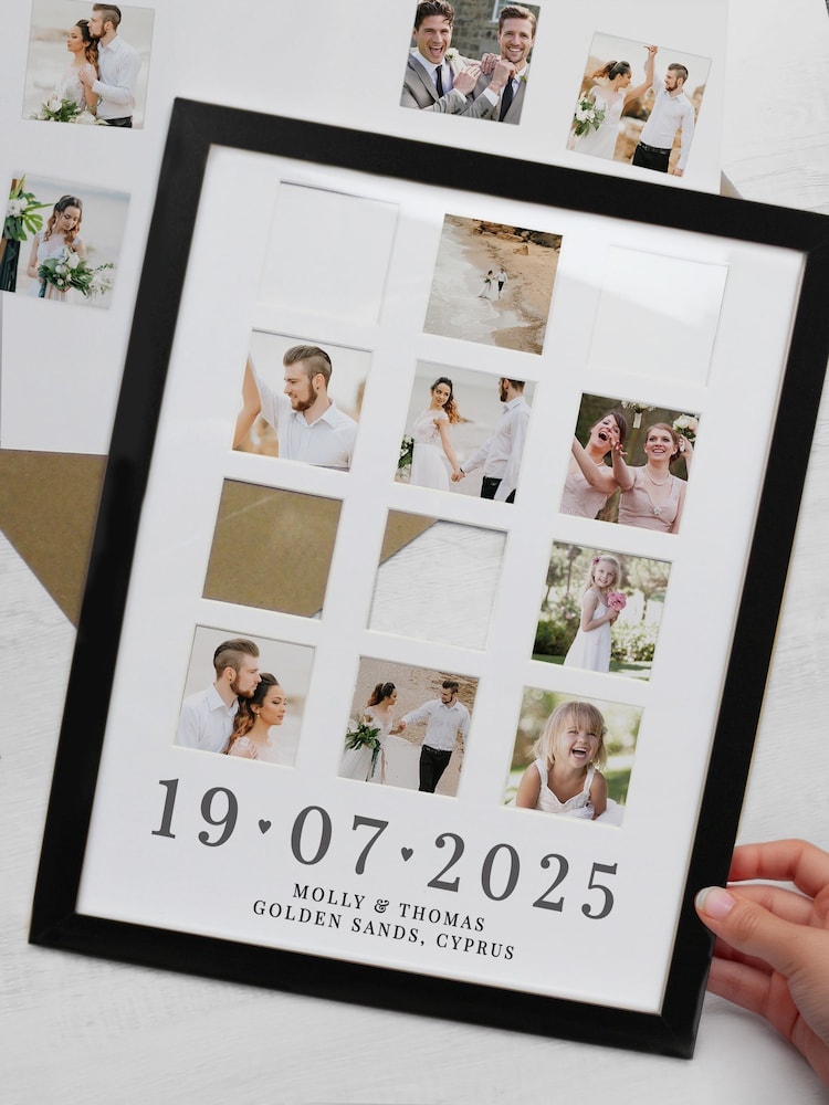 Personalised Special Date Multi Photo Frame by PMC - Image 3 of 3