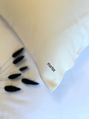 Martex Ivory Satin Travel Pillowcase Pair - Image 1 of 4