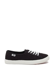 Rocket Dog Chow Elsie Eyelet Black Trainers - Image 1 of 6