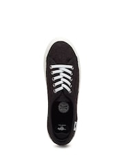 Rocket Dog Chow Elsie Eyelet Black Trainers - Image 5 of 6