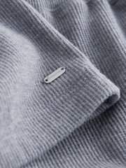 Slate Grey Cosy Waffle Long Sleeve Pyjamas - Image 6 of 7