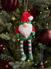 Red Gonk Elf Christmas Bauble - Image 1 of 3