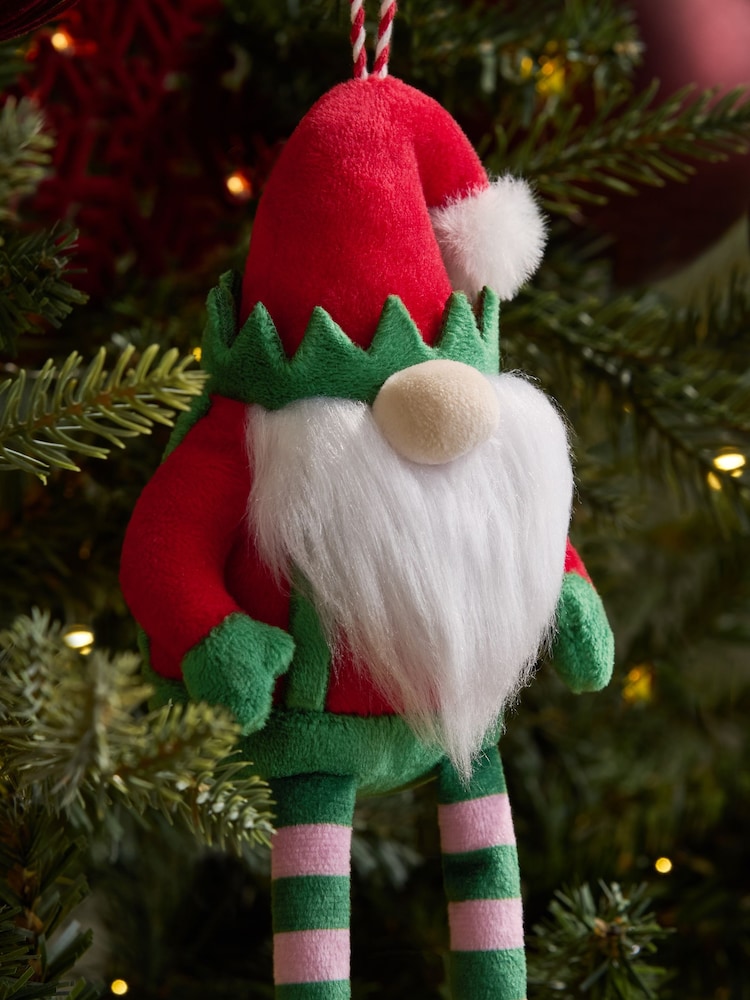 Red Gonk Elf Christmas Bauble - Image 2 of 3
