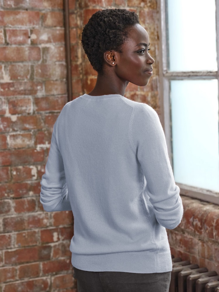 Pure Collection Cashmere Crew Neck Jumper - Image 2 of 3