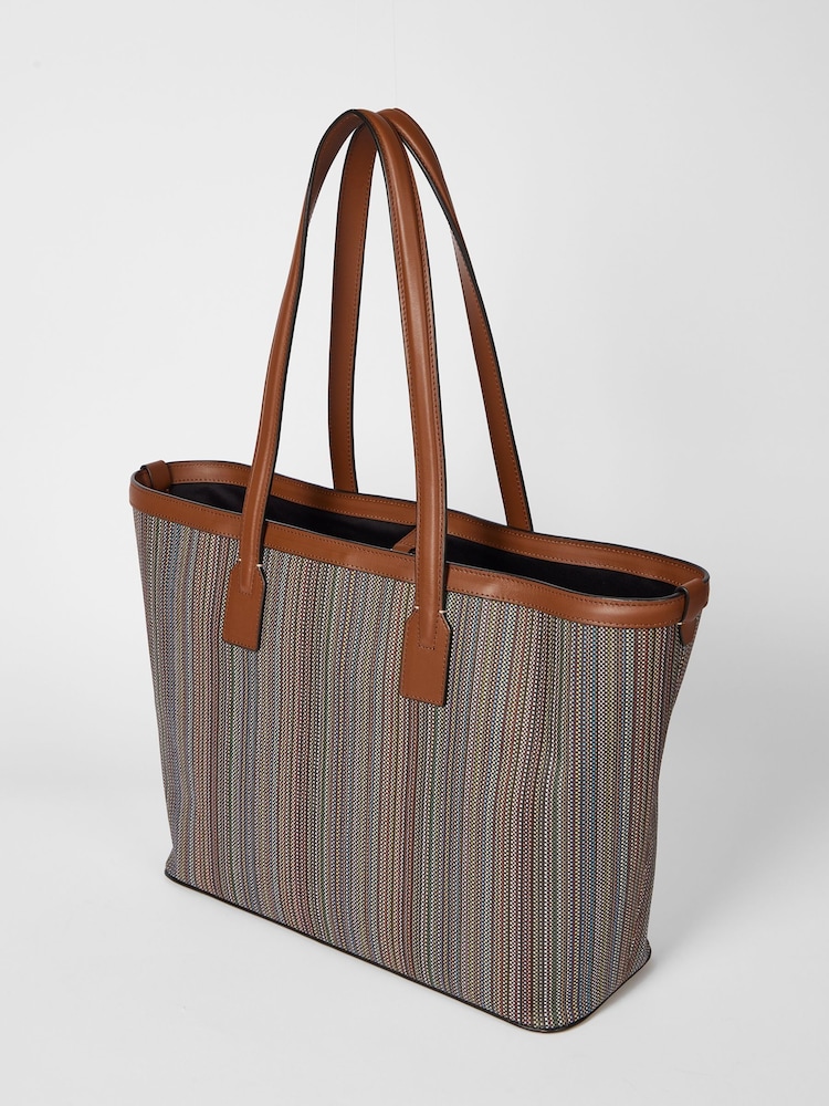 PS Paul Smith Icon Stripe Tote Bag - Image 3 of 8