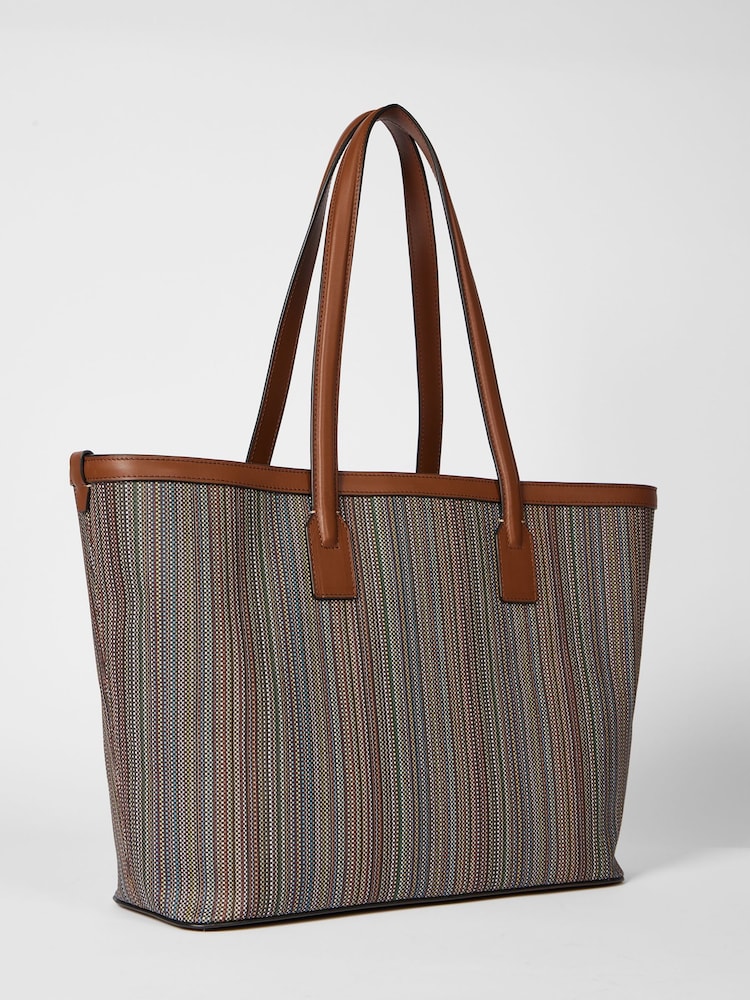 PS Paul Smith Icon Stripe Tote Bag - Image 4 of 8