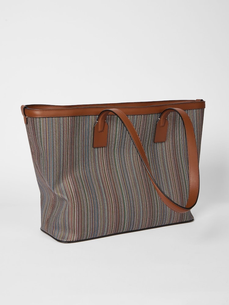 PS Paul Smith Icon Stripe Tote Bag - Image 5 of 8