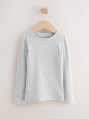 Black/White Long Sleeve Ribbed Tops 3 Pack (3-16yrs) - Image 2 of 7