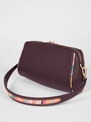 PS Paul Smith Burgundy Red Leather Shoulder Bag - Image 6 of 9