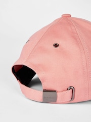 PS Paul Smith Pink Zebra Print 100% Cotton Logo Cap - Image 3 of 4