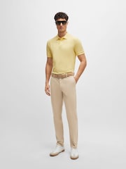 beis - BOSS Regular Fit Chino Trousers - Imagen 3 de 4
