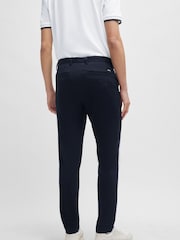 Blue - BOSS Regular Fit Chino Trousers - Image 2 of 6