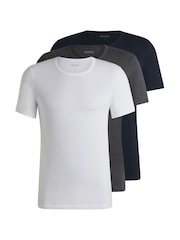BOSS Cotton T-Shirt 3 Pack - Imagen 1 de 3
