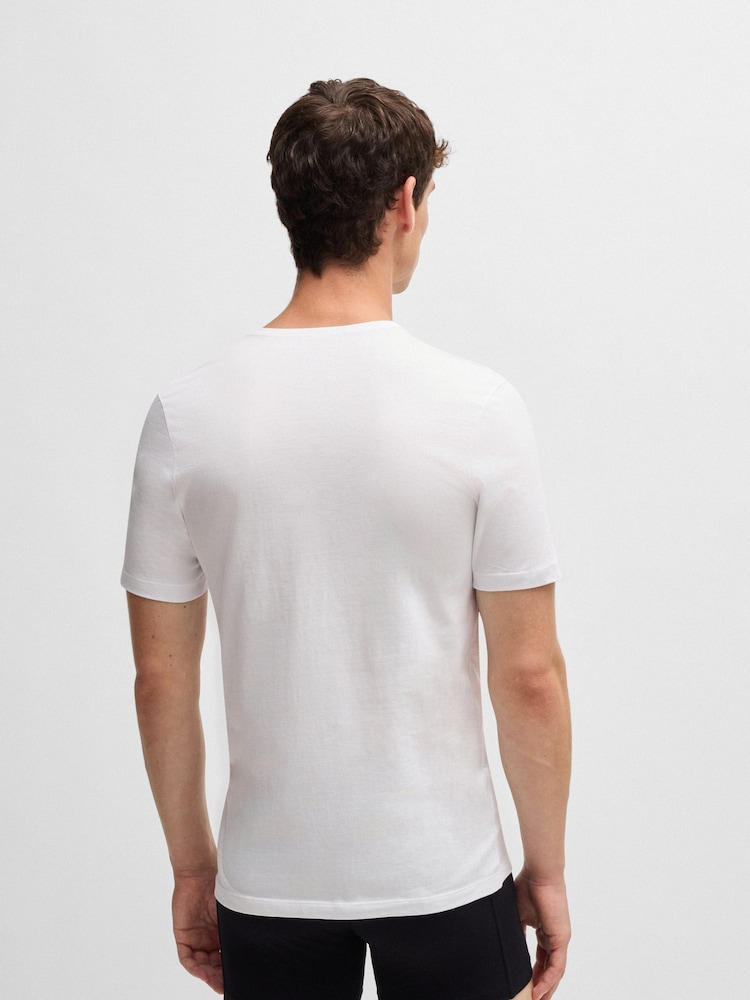 BOSS Cotton T-Shirt 3 Pack - Imagen 2 de 3