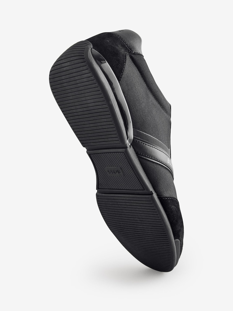 sneakers hugo boss hybrid trainers black