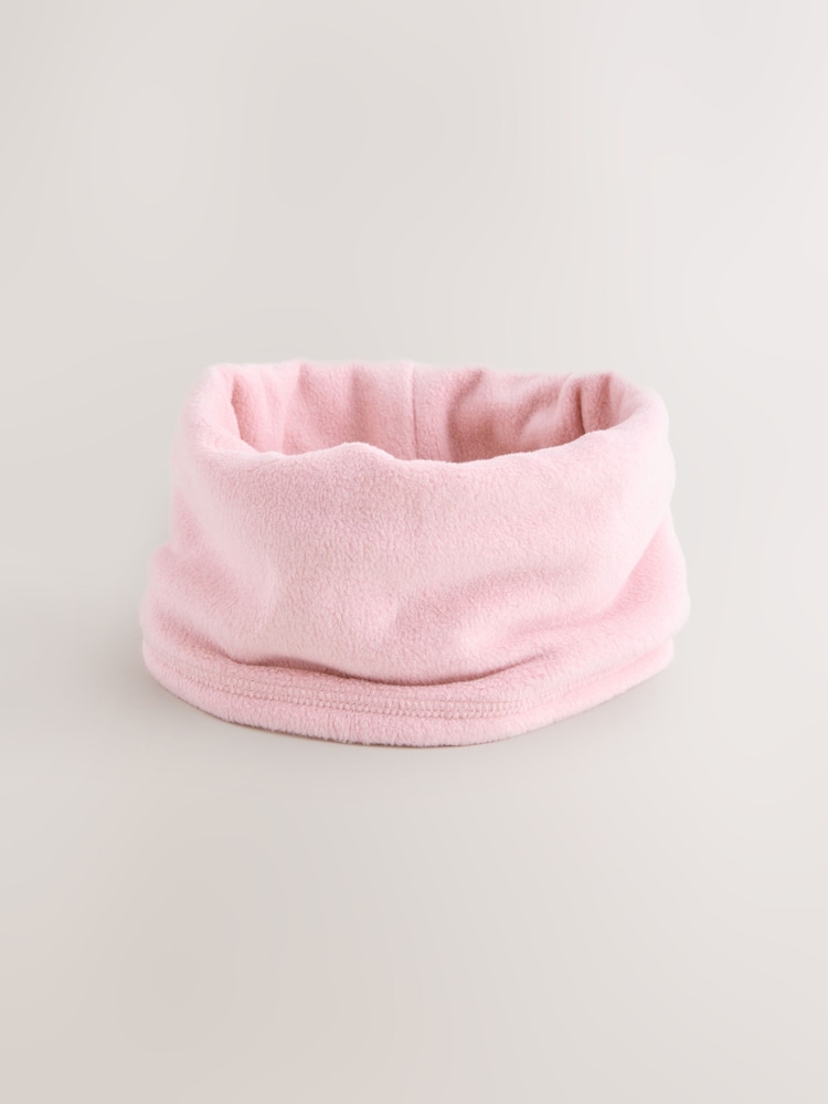 Pink Fleece Snood (3-16yrs) - Image 1 of 5