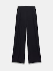 Mint Velvet Black Palazzo Wide Leg Trousers - Image 6 of 8