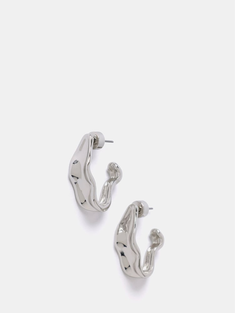 Mint Velvet Textured Earrings - Imagen 1 de 3