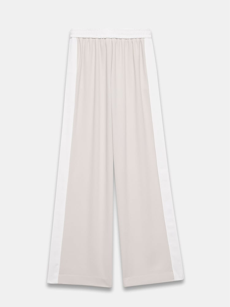 Mint Velvet Cream Side Stripe Trousers - Image 8 of 8