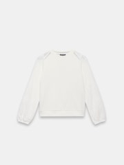 سويت شيرت بكُم مطرَّز من Mint Velvet - صورة 7 من 8