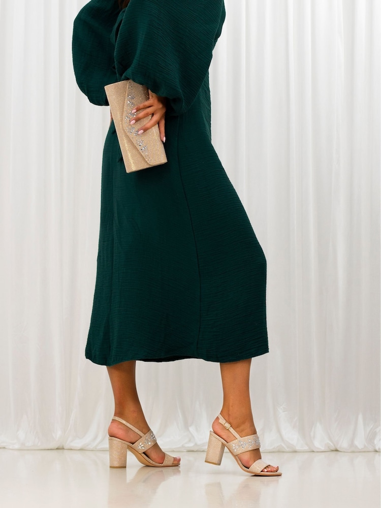 Lunar Gold Willow Sandals - Image 1 of 3