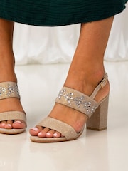 Lunar Gold Willow Sandals - Image 2 of 3