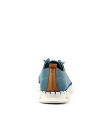 Lunar modra St Austell Light Leather Plimsoll čevlji - Slika 6 iz 8