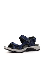 Lunar Blue LD Riviera Leather Sandals - Image 2 of 6