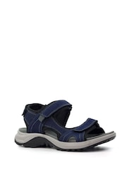 Lunar Blue LD Riviera Leather Sandals - Image 3 of 6