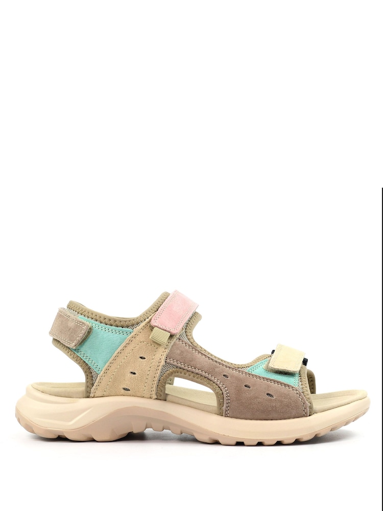Lunar Natural LD Alston Multi Leather Sandals - Image 9 of 10