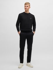 BOSS Black Regular Fit Trousers - Image 3 of 6