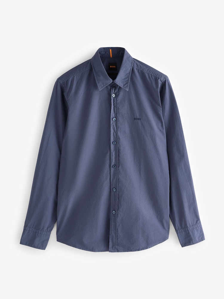 BOSS Dark Blue Relegant Shirt - Image 1 of 1