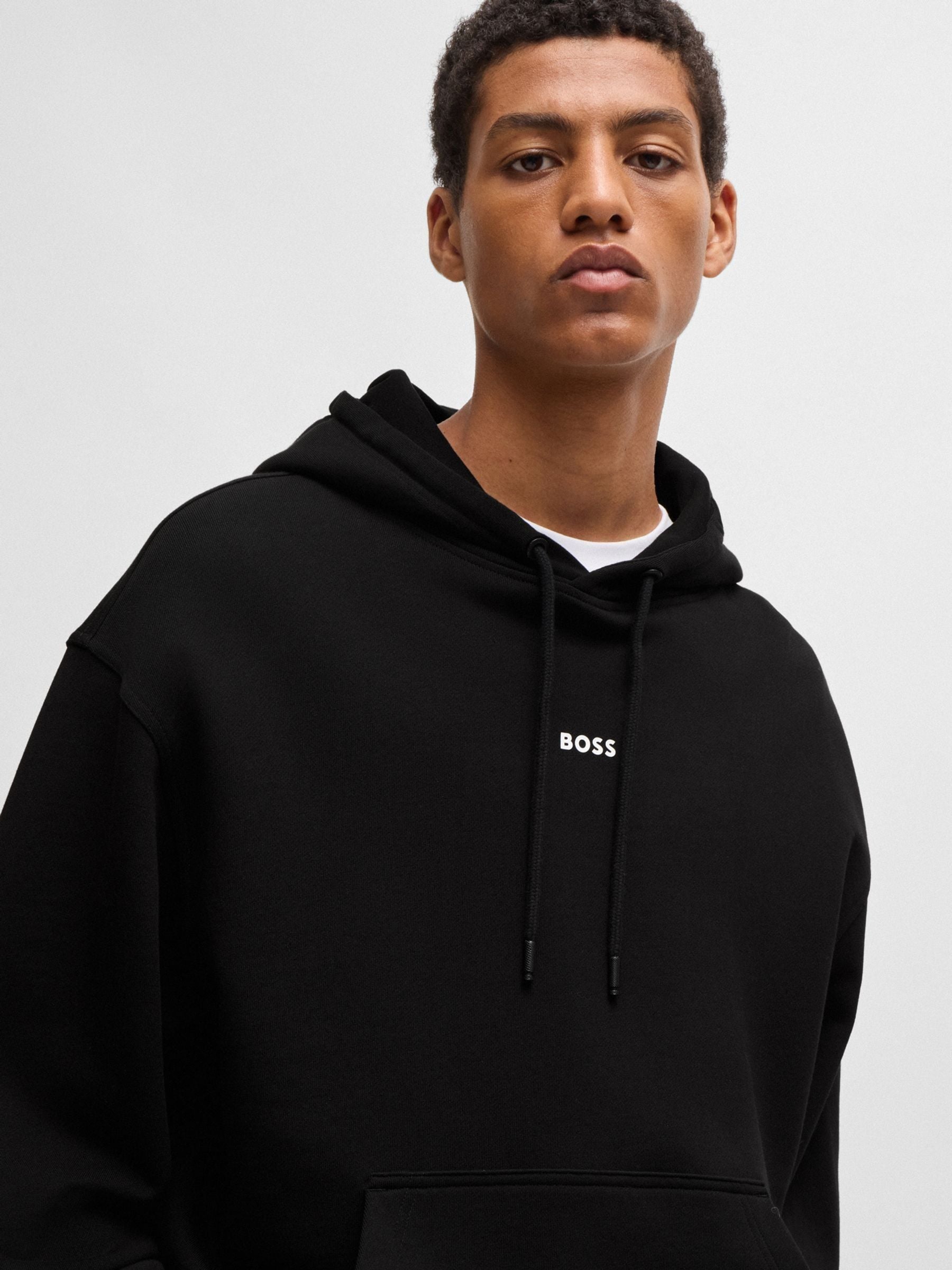 BOSS ブラック パーカー XXXL 最終値下げ Next：日本 ブラック - BOSS レギュラーフィット ロゴ パーカー from