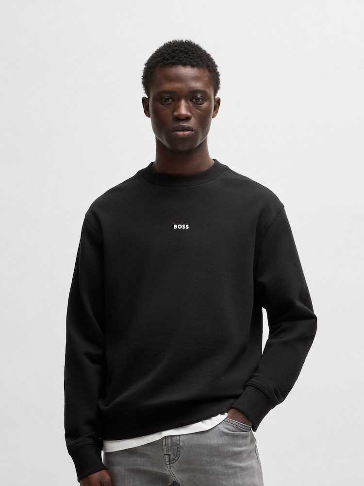 BOSS Blue 100% Cotton Sweatshirt - Image 1 of 5