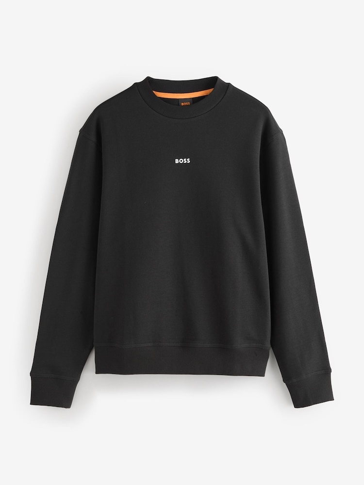 BOSS Blue 100% Cotton Sweatshirt - Image 5 of 5