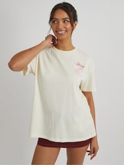 Skinnydip Cream Spicy Margs T-Shirt - Image 1 of 5