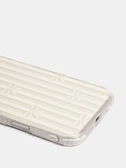 Skinnydip Bow Stripe iPhone 13 Case - Image 3 of 4