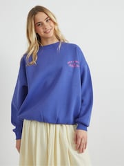 Skinnydip Blue Wanted Cowboys Sweatshirt - Image 2 of 5