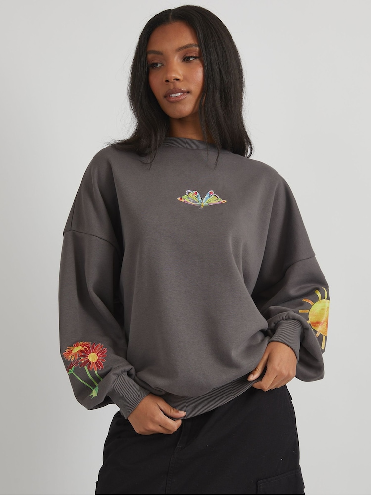 Skinnydip Grey Sweatshirt - Image 2 of 5