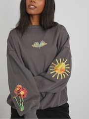 Skinnydip Grey Sweatshirt - Image 5 of 5