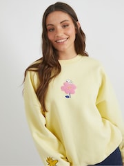 Skinnydip Snoopy x Flower Sweatshirt - صورة 3 من 6