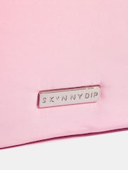 Skinnydip Pink Strawberry Quilted Makeup Bag - Image 5 of 5