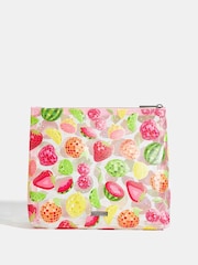 Skinnydip Pink Red Disco Fruit Salad Wash Bag - Image 2 of 4