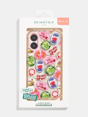 Skinnydip Pink Fruity Graphic Sticker Shock iPhone Case - Image 4 of 4