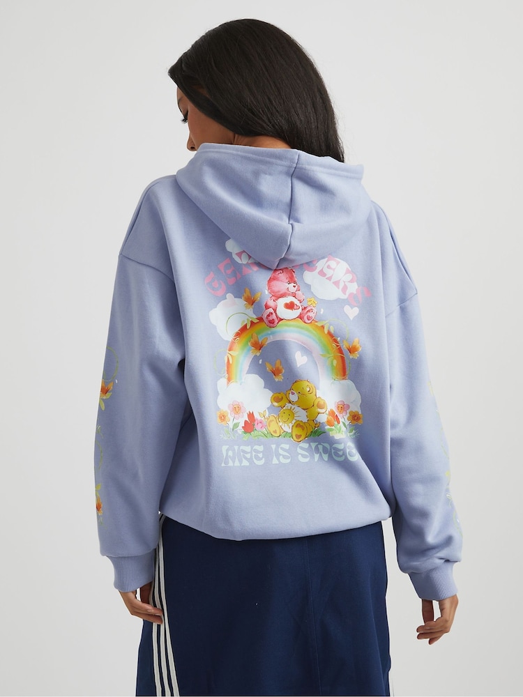 Skinnydip Light Blue Care Bears x Life is Sweet Hoodie - Image 4 of 4