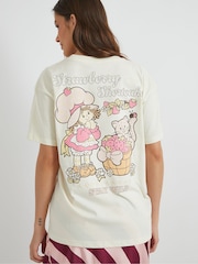 Skinnydip Cream Strawberry Shortcake x Stay Wild T-Shirt - Image 2 of 4