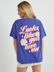 Skinnydip Blue Looks Like You Love Me T-Shirt - Image 3 of 4